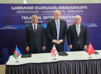 Batumi hosts 11th trilateral meeting of defense ministers of Azerbaijan, Georgia and Türkiye (PHOTO)
