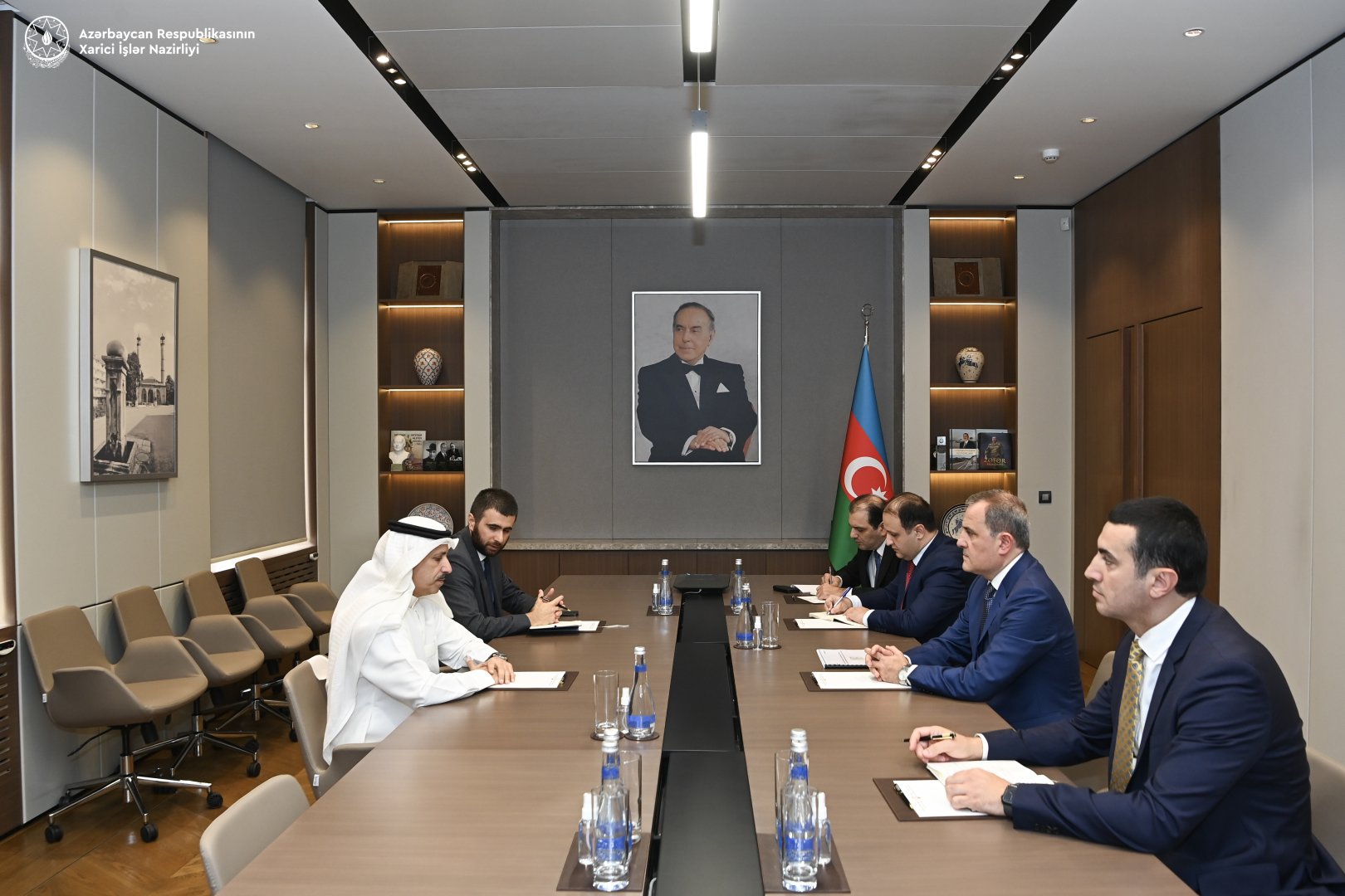 Kuwait's ambassador to Azerbaijan concludes his diplomatic mission