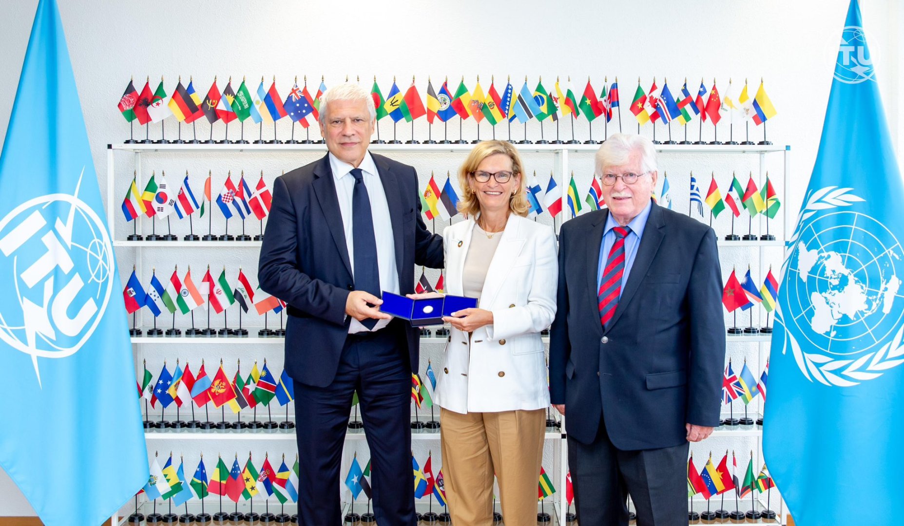 NGIC members hold meeting with ITU SecGen (PHOTO)