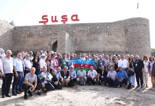 Azerbaijani scientists living abroad visit nation's Khankendi and Shusha cities