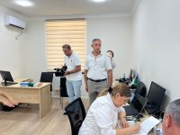 Минздрав организовал в Агдеринском районе выездные медосмотры населения (ФОТО)
