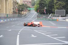 В рамках Гран-при Азербайджана "Формулы-1" завершились свободные заезды команд "Формулы-1"(ФОТО/ВИДЕО)