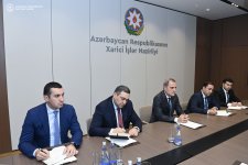Джейхун Байрамов встретился со спецпредставителем Турции по нормализации отношений с Арменией (ФОТО)