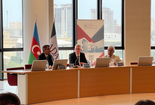 UK Secret Intelligence Service's head gives lecture at Azerbaijan's ADA University (PHOTO)