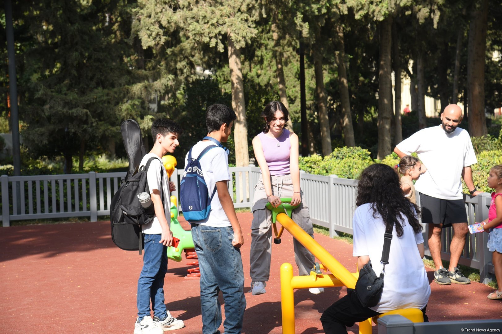 Shots from renovated "Khagani" Garden in Baku (PHOTO)  