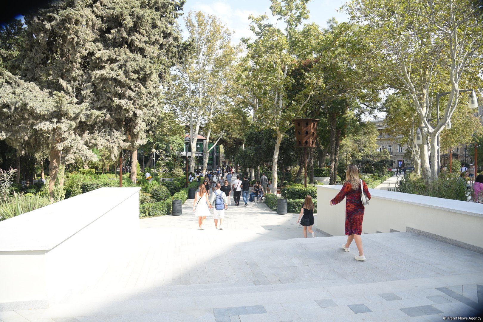 Shots from renovated "Khagani" Garden in Baku (PHOTO)  