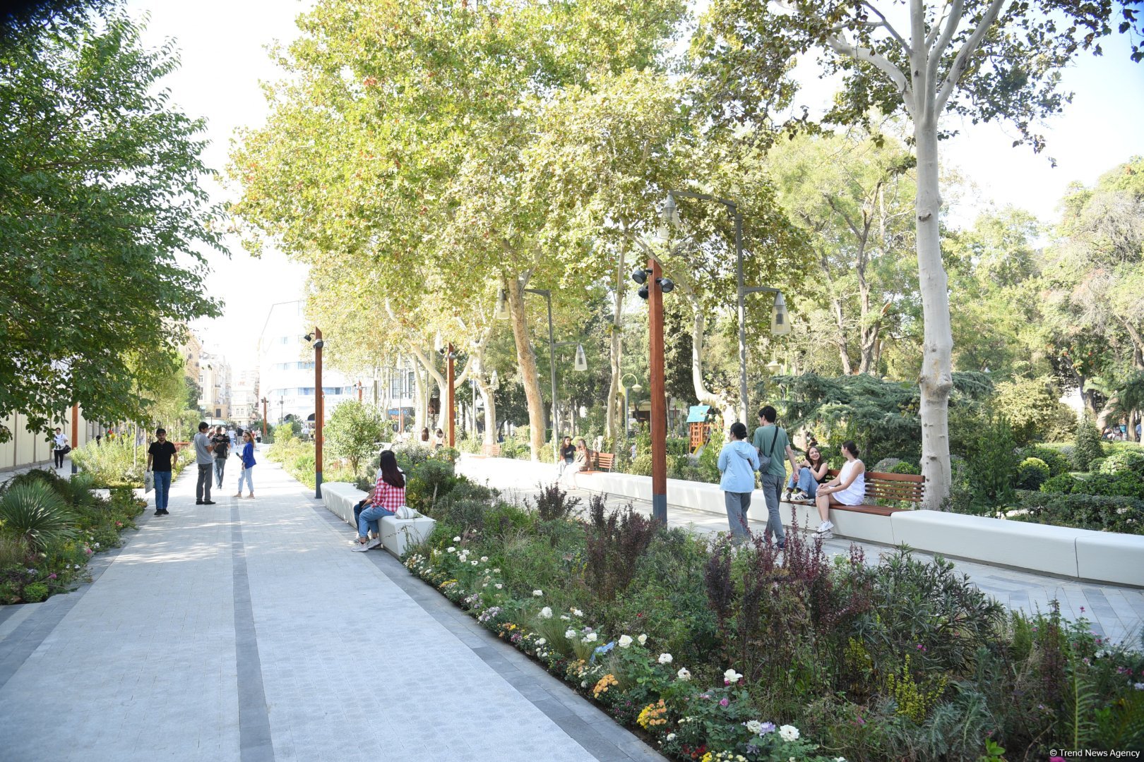 Shots from renovated "Khagani" Garden in Baku (PHOTO)  