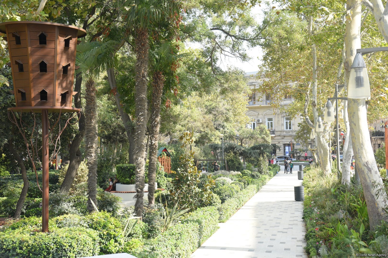 Shots from renovated "Khagani" Garden in Baku (PHOTO)  