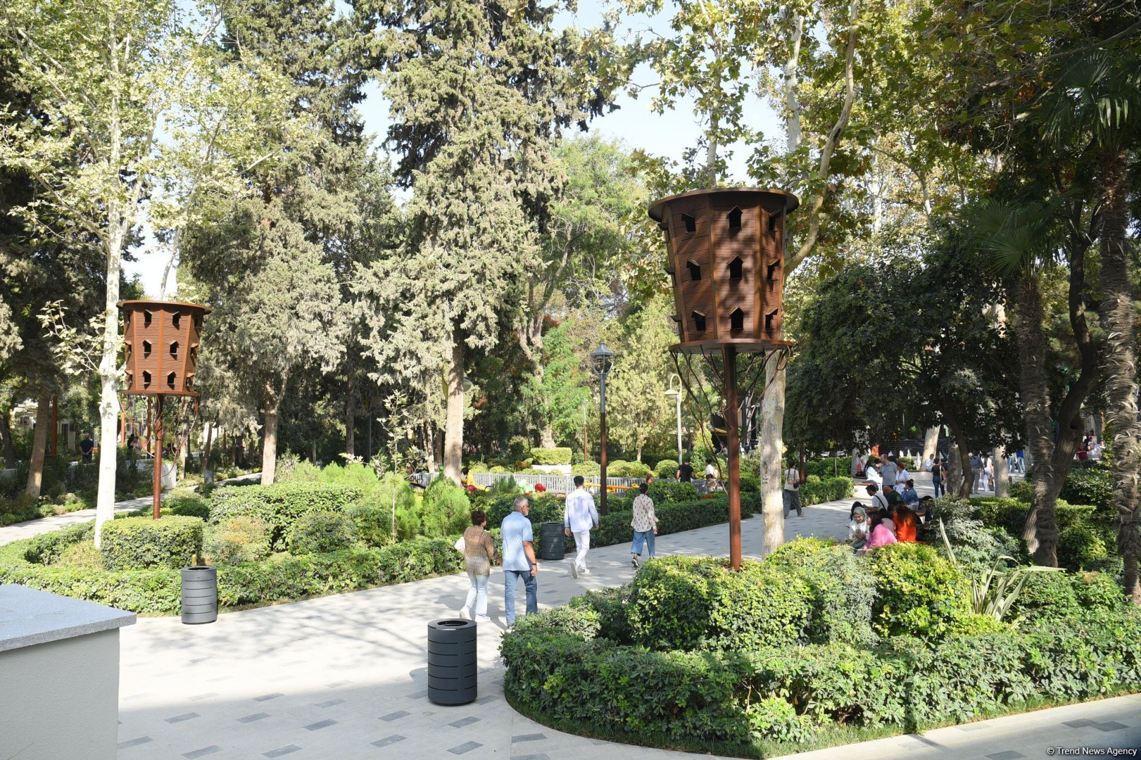 Shots from renovated "Khagani" Garden in Baku (PHOTO)  