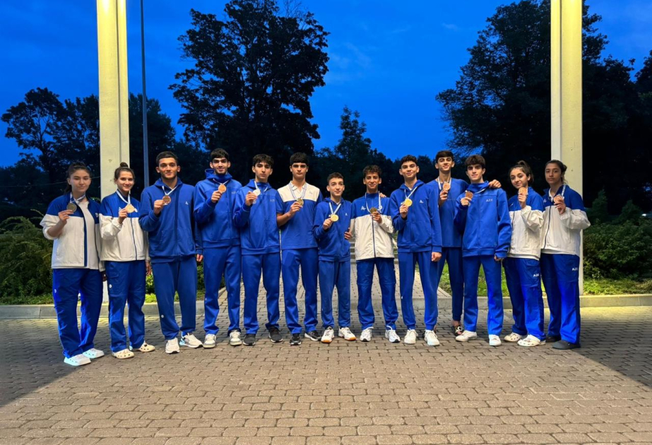 Azerbaijani taekwondoists win 13 medals