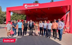 Представители СМИ посетили стенд “Formula 1” компании “Bakcell”