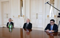 President Ilham Aliyev receives President and Chief Executive Officer, consultant of Formula 1, and British supermodel (PHOTO)