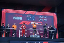 Winners of Formula 1 final race awarded in Baku (PHOTO/VIDEO)