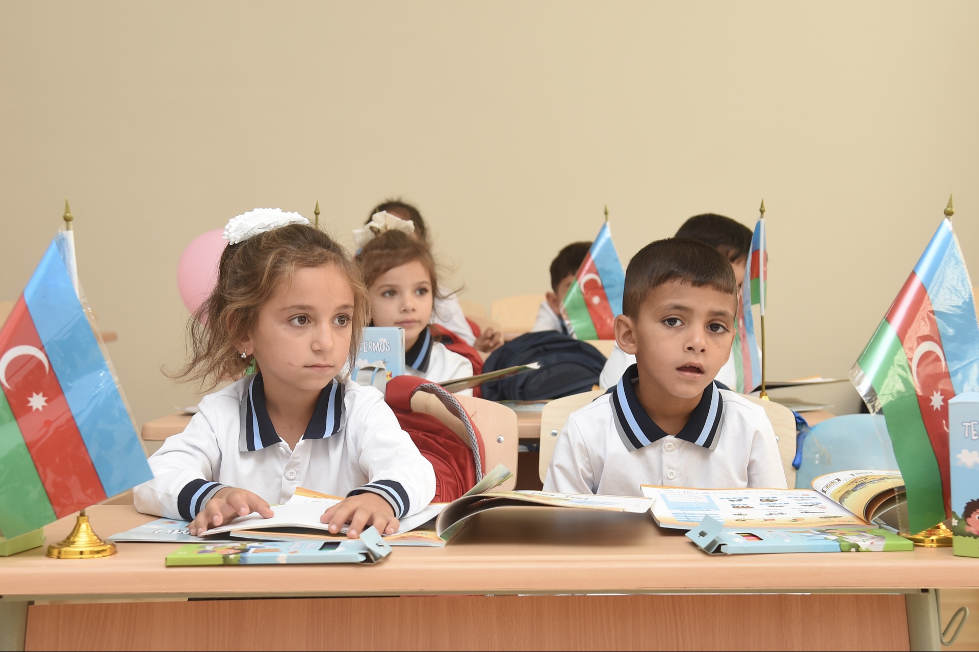 Heydar Aliyev Foundation commissions new school in Azerbaijan's Shamakhi district (PHOTO)