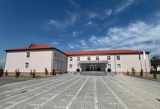 School built by Heydar Aliyev Foundation to adorn Shamakhi's Hajigadirli village (PHOTO)