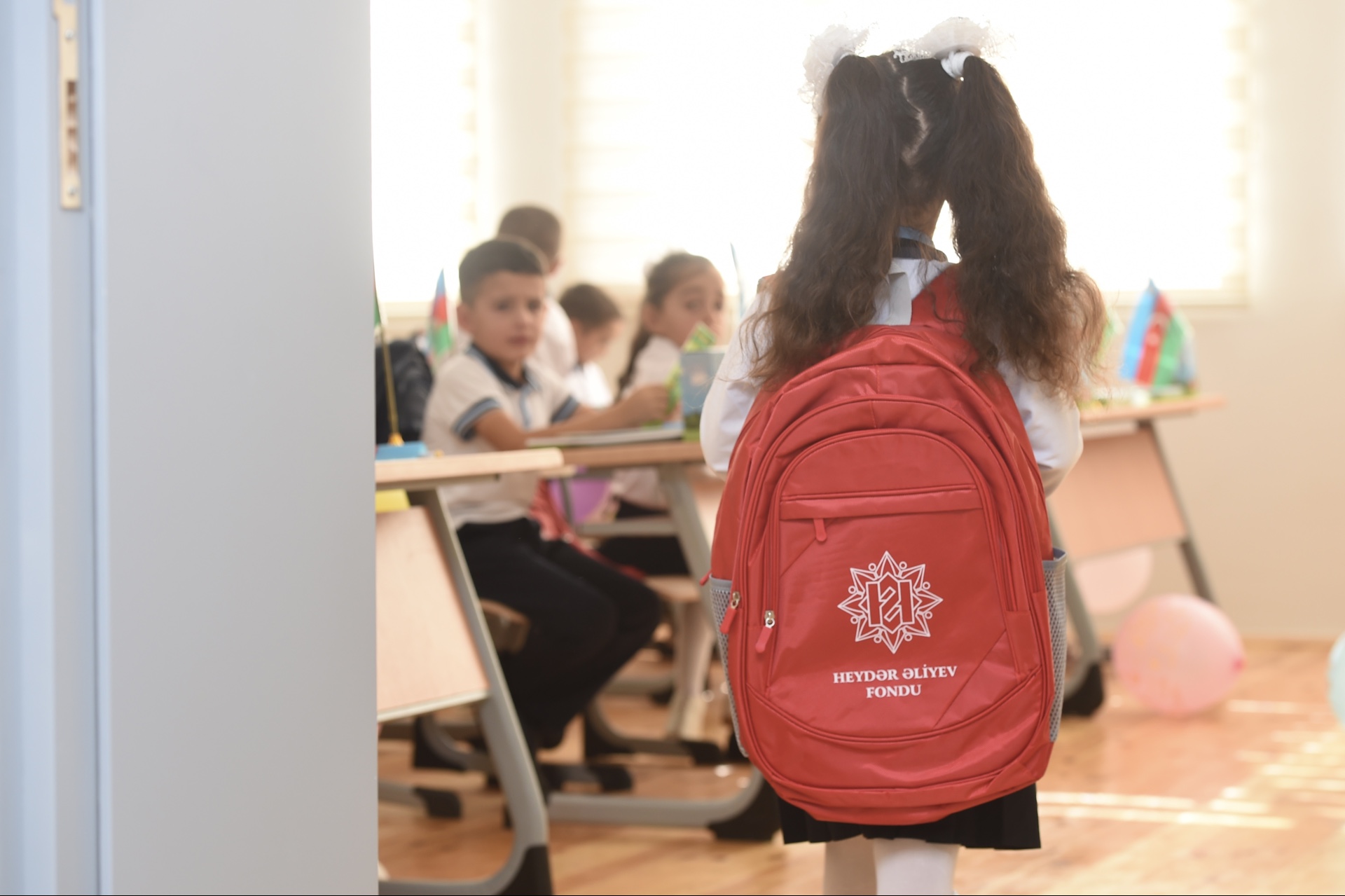 Heydar Aliyev Foundation commissions new school in Azerbaijan's Shamakhi district (PHOTO)