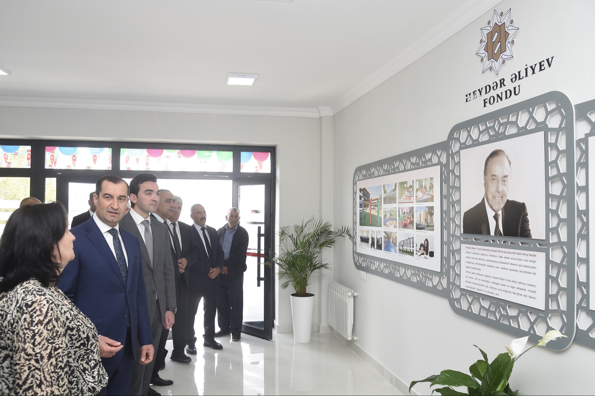 Heydar Aliyev Foundation commissions new school in Azerbaijan's Shamakhi district (PHOTO)
