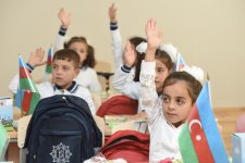 Heydar Aliyev Foundation commissions new school in Azerbaijan's Shamakhi district (PHOTO)