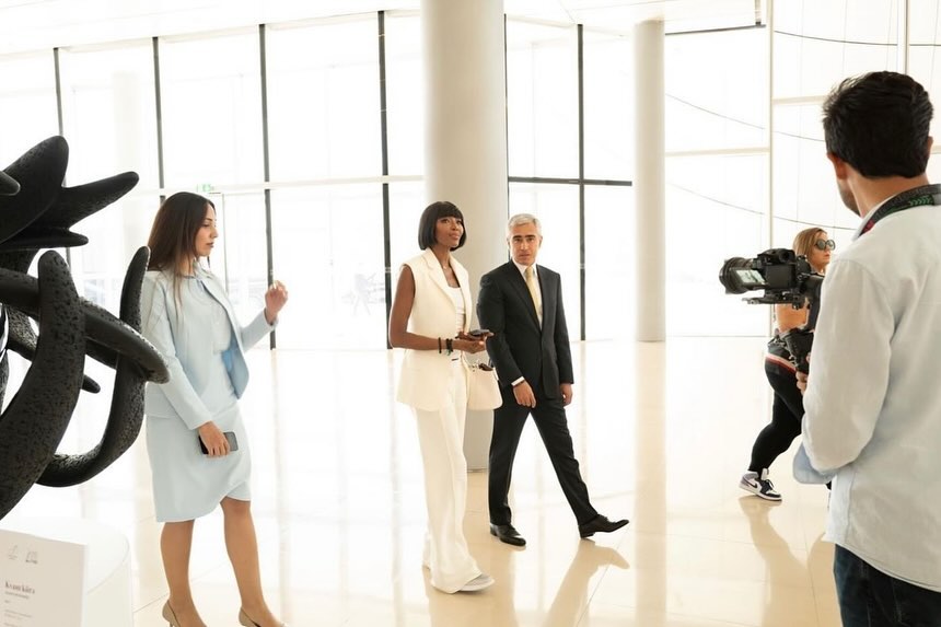 Naomi Campbell shares Instagram post on visit to Azerbaijan (PHOTO/VIDEO)