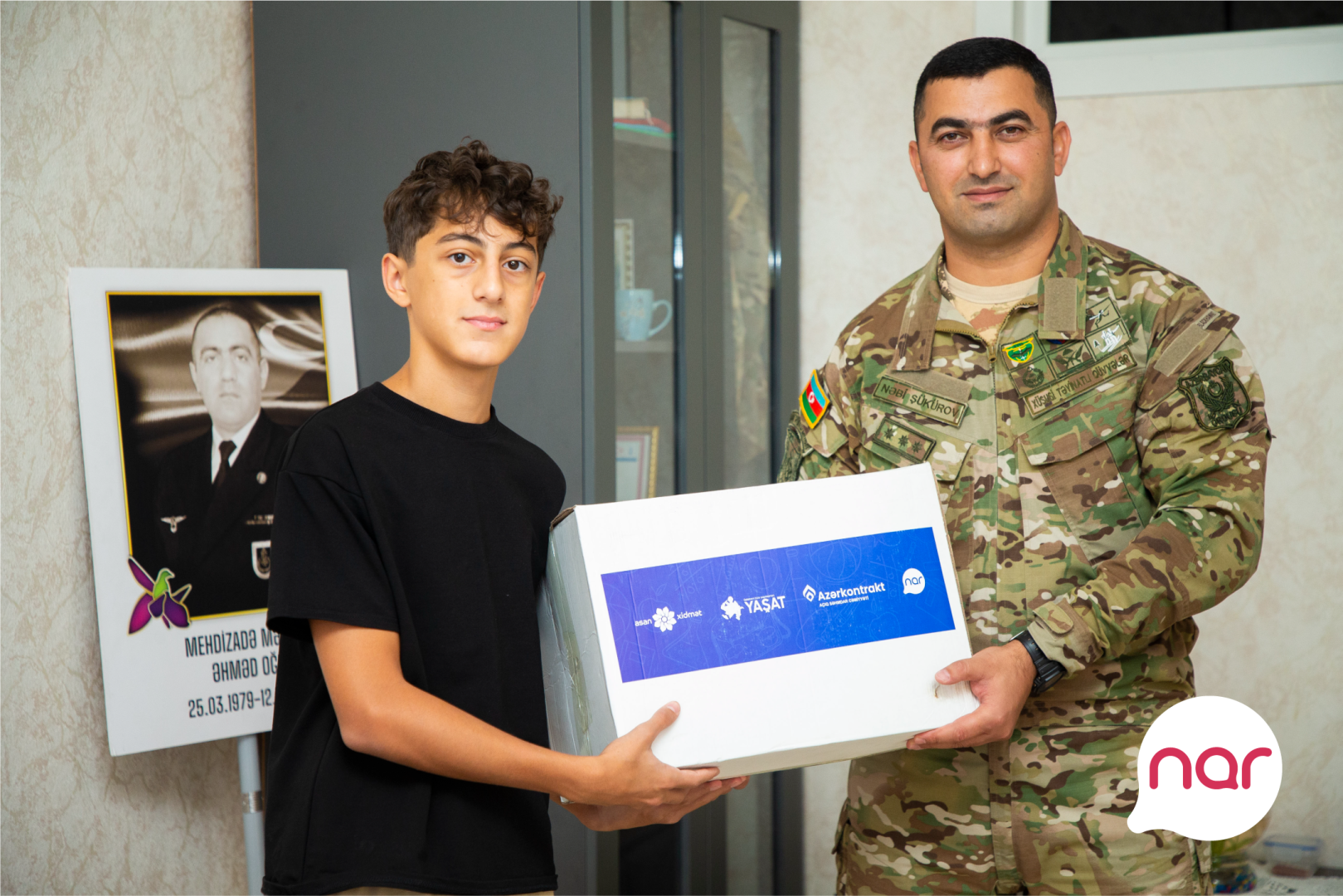 Nar and YASHAT Foundation celebrate Knowledge Day by supporting martyrs’ children (PHOTO)