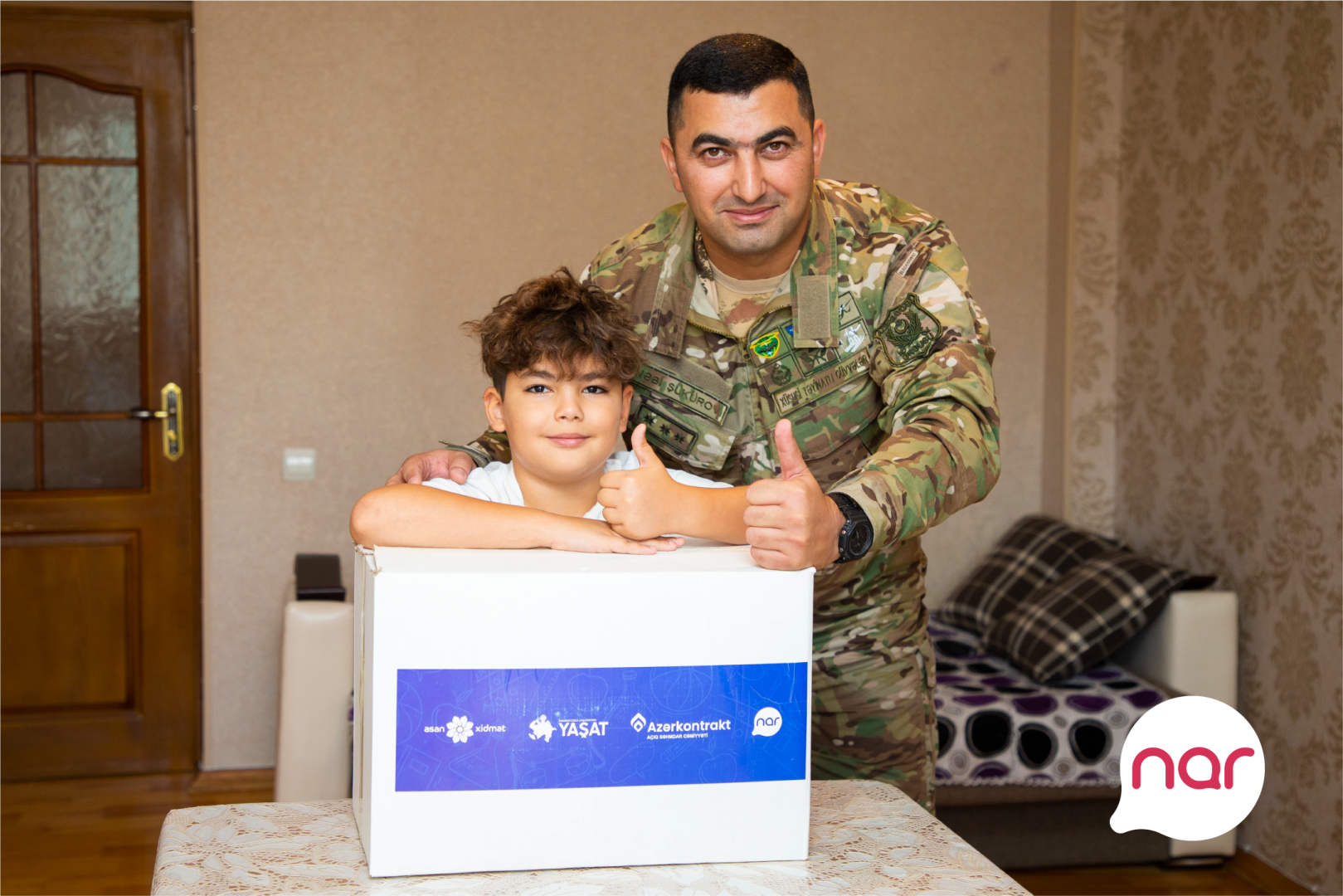 Nar and YASHAT Foundation celebrate Knowledge Day by supporting martyrs’ children (PHOTO)