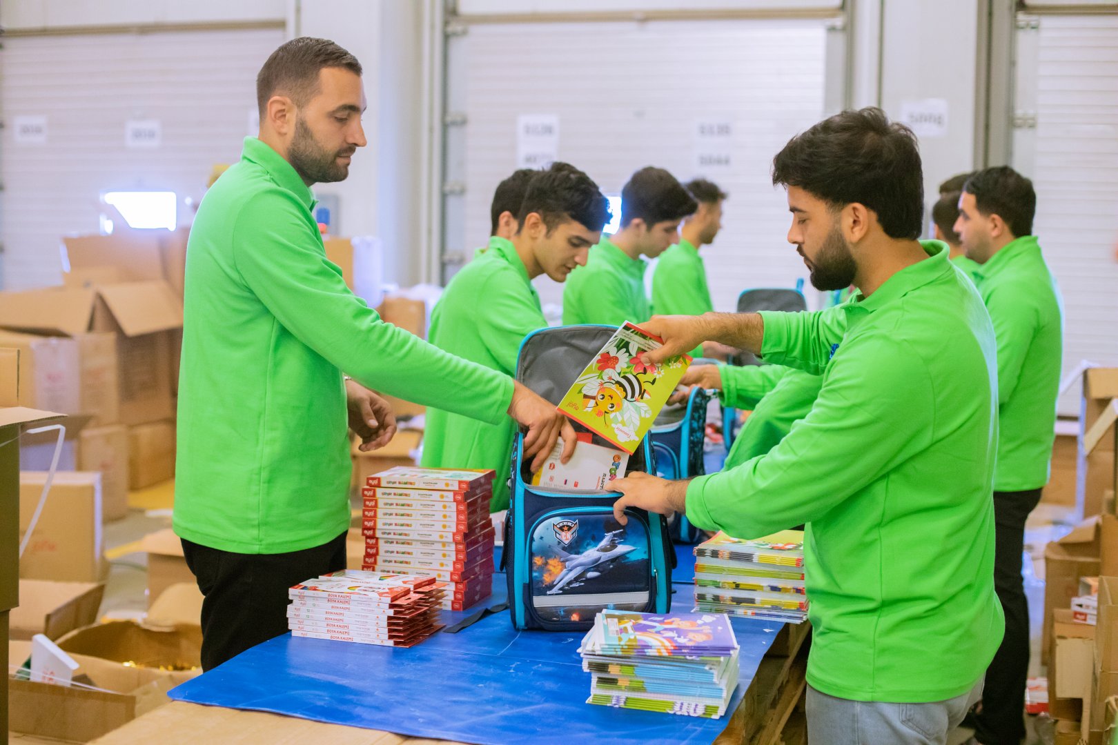 PASHA Holding provided school supplies to children of Azerbaijani martyrs (PHOTO)