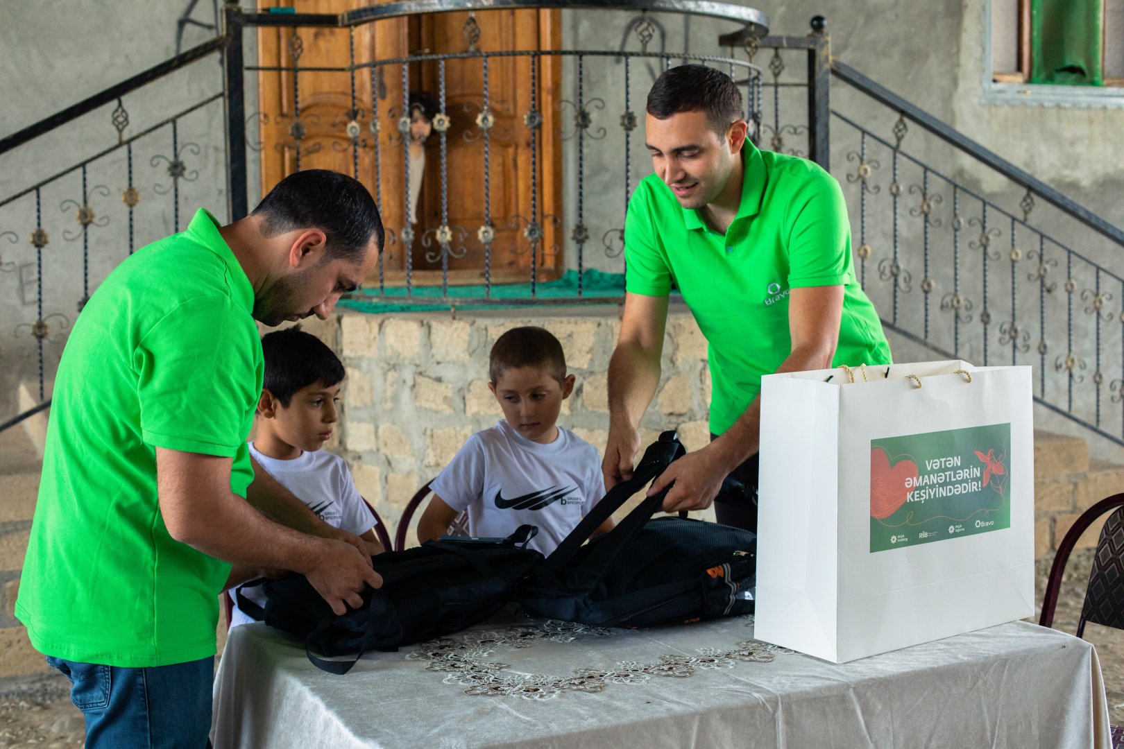 PASHA Holding provided school supplies to children of Azerbaijani martyrs (PHOTO)
