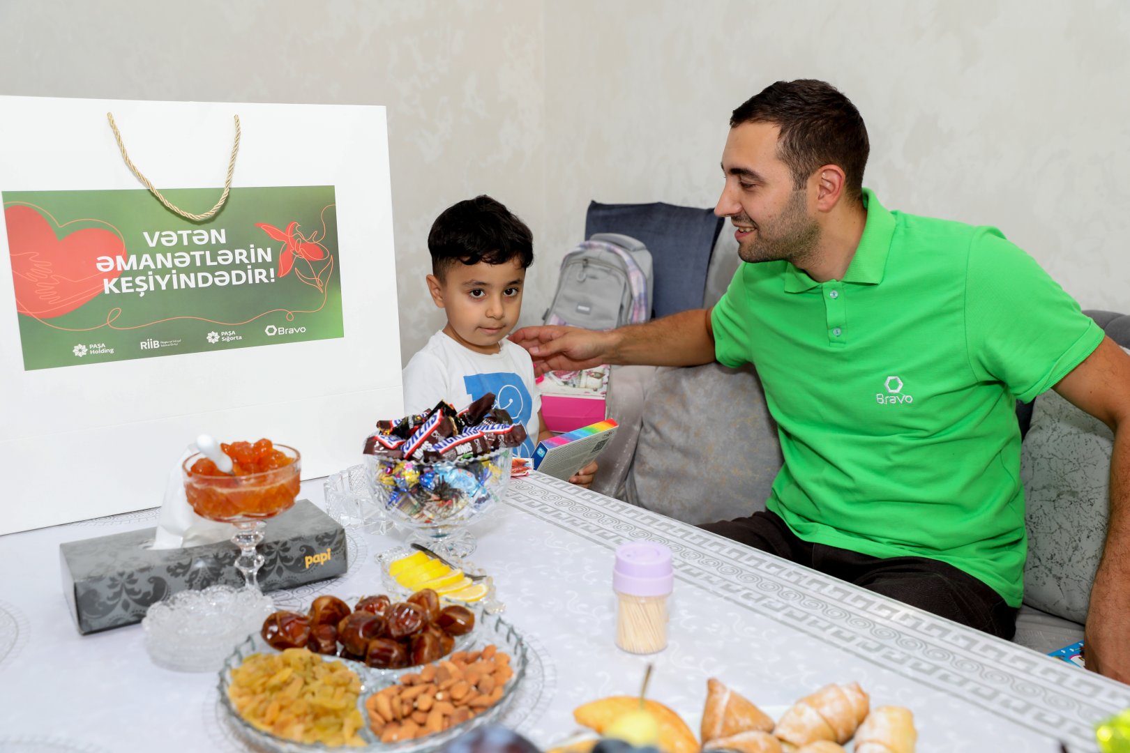 PASHA Holding provided school supplies to children of Azerbaijani martyrs (PHOTO)