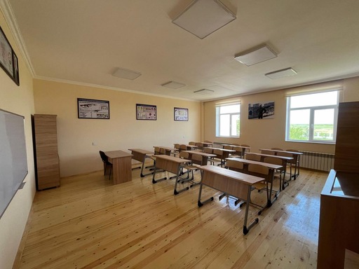 School built by Heydar Aliyev Foundation to adorn Shamakhi's Hajigadirli village (PHOTO)