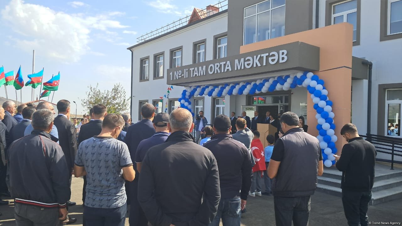 School launches in Azerbaijan's liberated Khojaly (PHOTO)