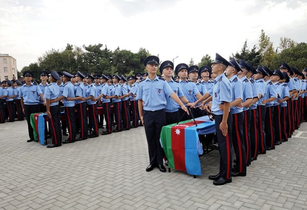 Cadets swear takes stage at special schools in Azerbaijan (VIDEO)