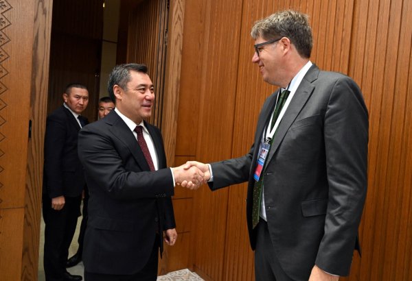 Kyrgyz president invites German companies to joint logistics projects