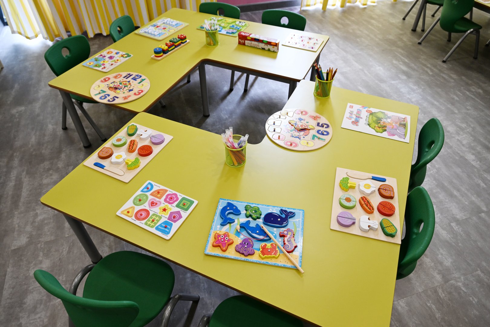 VP of Heydar Aliyev Foundation Leyla Aliyeva attends inauguration of "Kepenek" kindergarten (PHOTO)