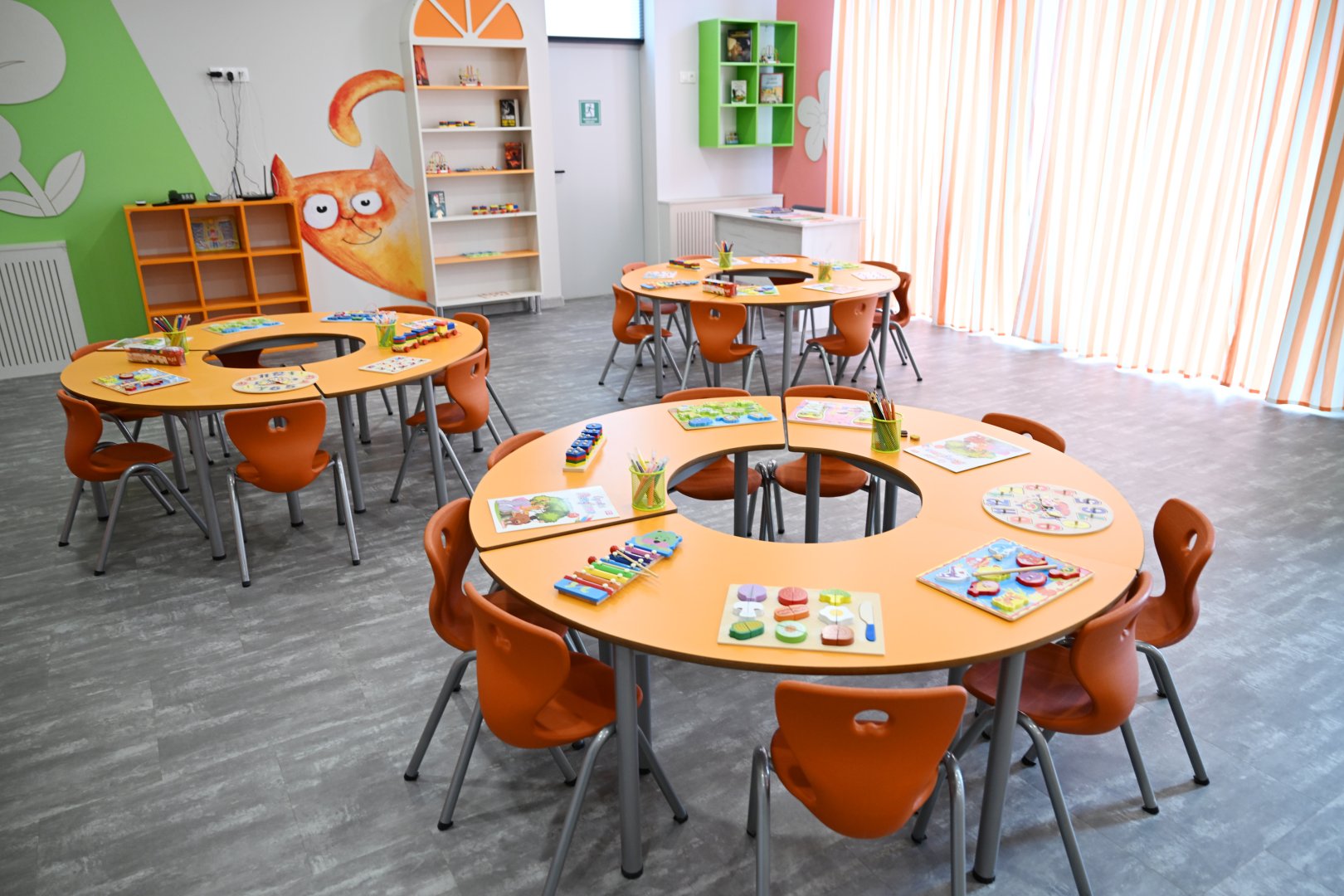 VP of Heydar Aliyev Foundation Leyla Aliyeva attends inauguration of "Kepenek" kindergarten (PHOTO)