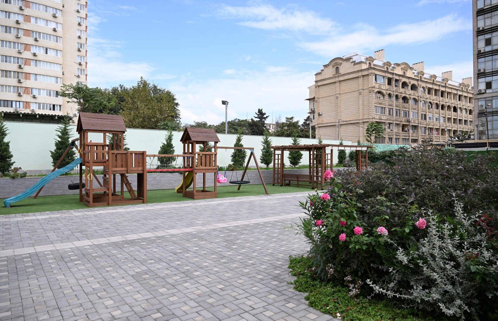 VP of Heydar Aliyev Foundation Leyla Aliyeva attends inauguration of "Kepenek" kindergarten (PHOTO)