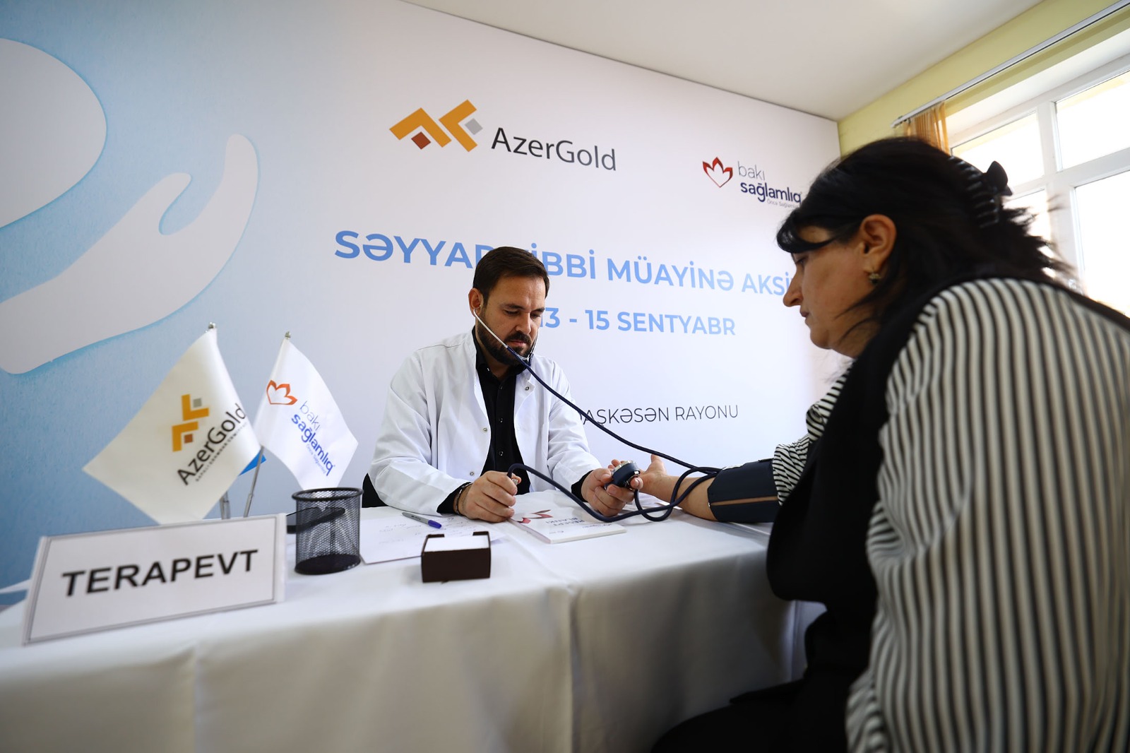 Medical examination campaign organized by AzerGold CJSC in Dashkasan was completed (PHOTO)