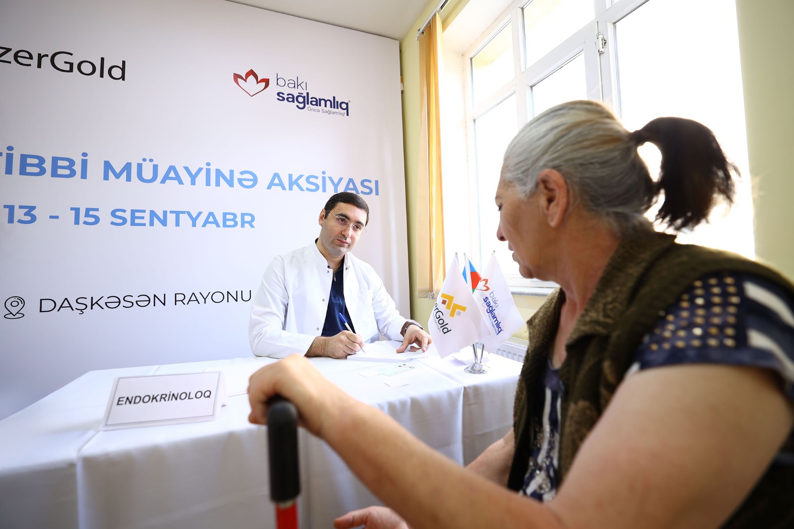 Medical examination campaign organized by AzerGold CJSC in Dashkasan was completed (PHOTO)