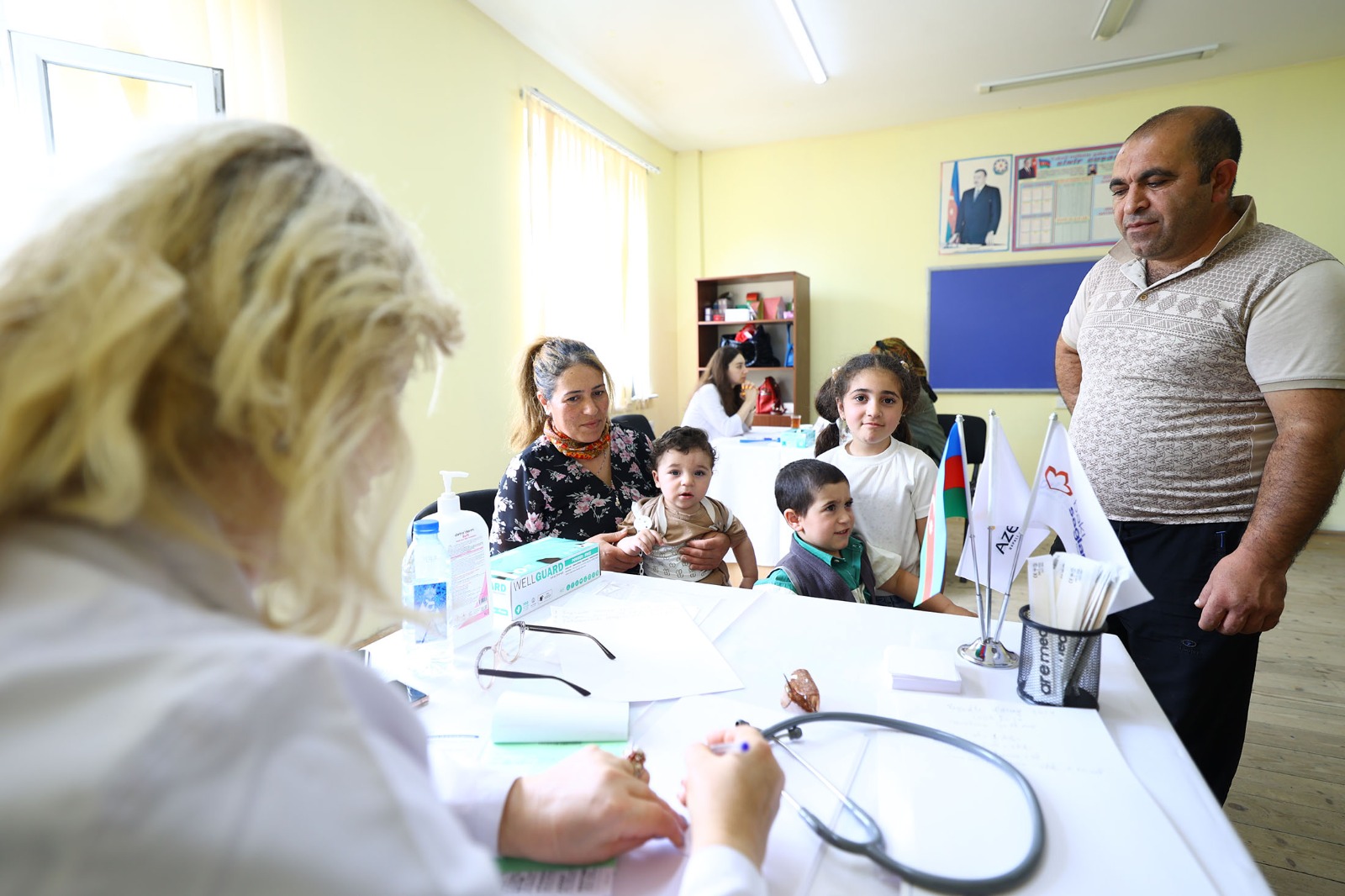 Medical examination campaign organized by AzerGold CJSC in Dashkasan was completed (PHOTO)