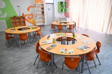 VP of Heydar Aliyev Foundation Leyla Aliyeva attends inauguration of "Kepenek" kindergarten (PHOTO)