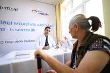 Medical examination campaign organized by AzerGold CJSC in Dashkasan was completed (PHOTO)