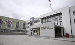 Вице-президент Фонда Гейдара Алиева Лейла Алиева побывала в недавно построенной школе в Билясуварском районе (ФОТО)