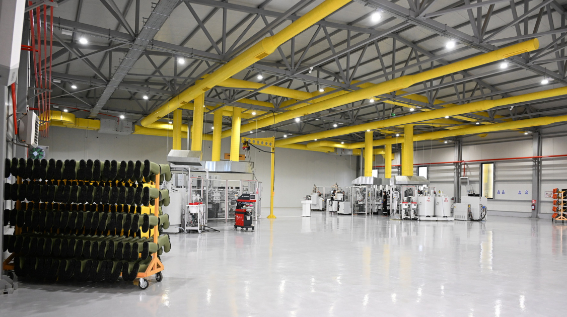 President Ilham Aliyev gets acquainted with work carried out in Aghdam Industrial Park, attends opening of new plants (PHOTO/VIDEO)