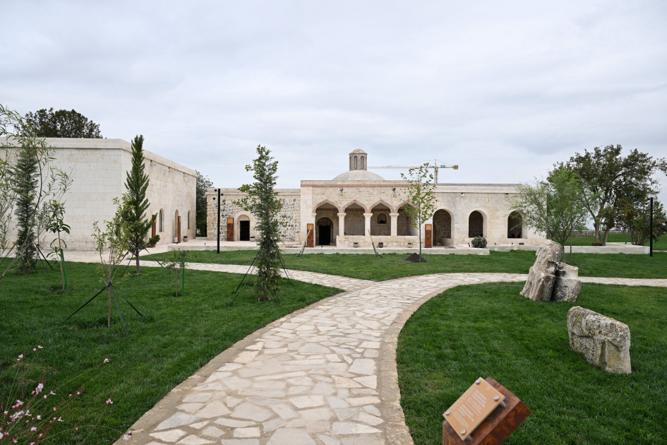 President Ilham Aliyev attends inauguration of Imarat Complex in Aghdam following its restoration (PHOTO/VIDEO)