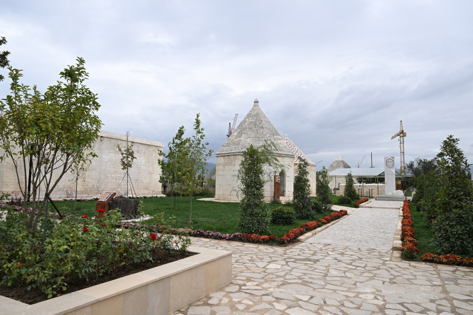 President Ilham Aliyev attends inauguration of Imarat Complex in Aghdam following its restoration (PHOTO/VIDEO)