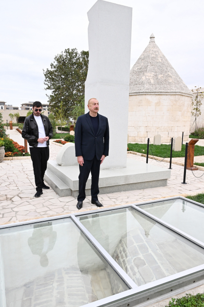 President Ilham Aliyev attends inauguration of Imarat Complex in Aghdam following its restoration (PHOTO/VIDEO)