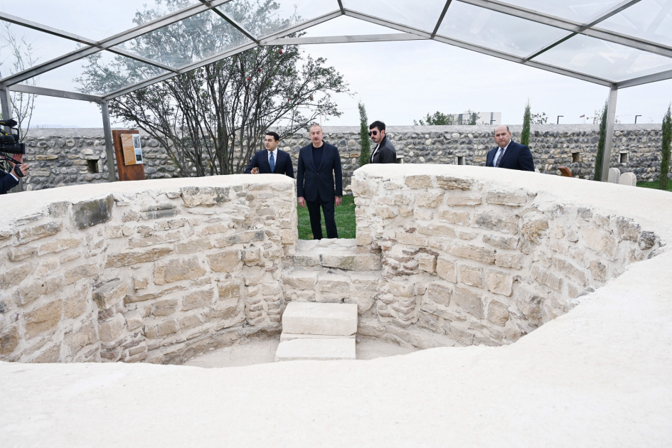 President Ilham Aliyev attends inauguration of Imarat Complex in Aghdam following its restoration (PHOTO/VIDEO)