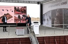 President Ilham Aliyev attends foundation stone laying ceremony for Eyvazkhanbeyli village in Aghdam (PHOTO/VIDEO)