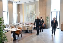 President Ilham Aliyev attends opening of Aghdam City Hotel (PHOTO/VIDEO)