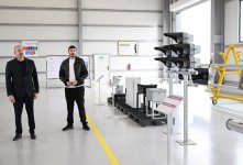 President Ilham Aliyev gets acquainted with work carried out in Aghdam Industrial Park, attends opening of new plants (PHOTO/VIDEO)