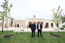 President Ilham Aliyev attends inauguration of Imarat Complex in Aghdam following its restoration (PHOTO/VIDEO)